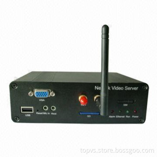 H.264 Wireless Network Video Encoder, Supports Dual Stream and Smartphone View